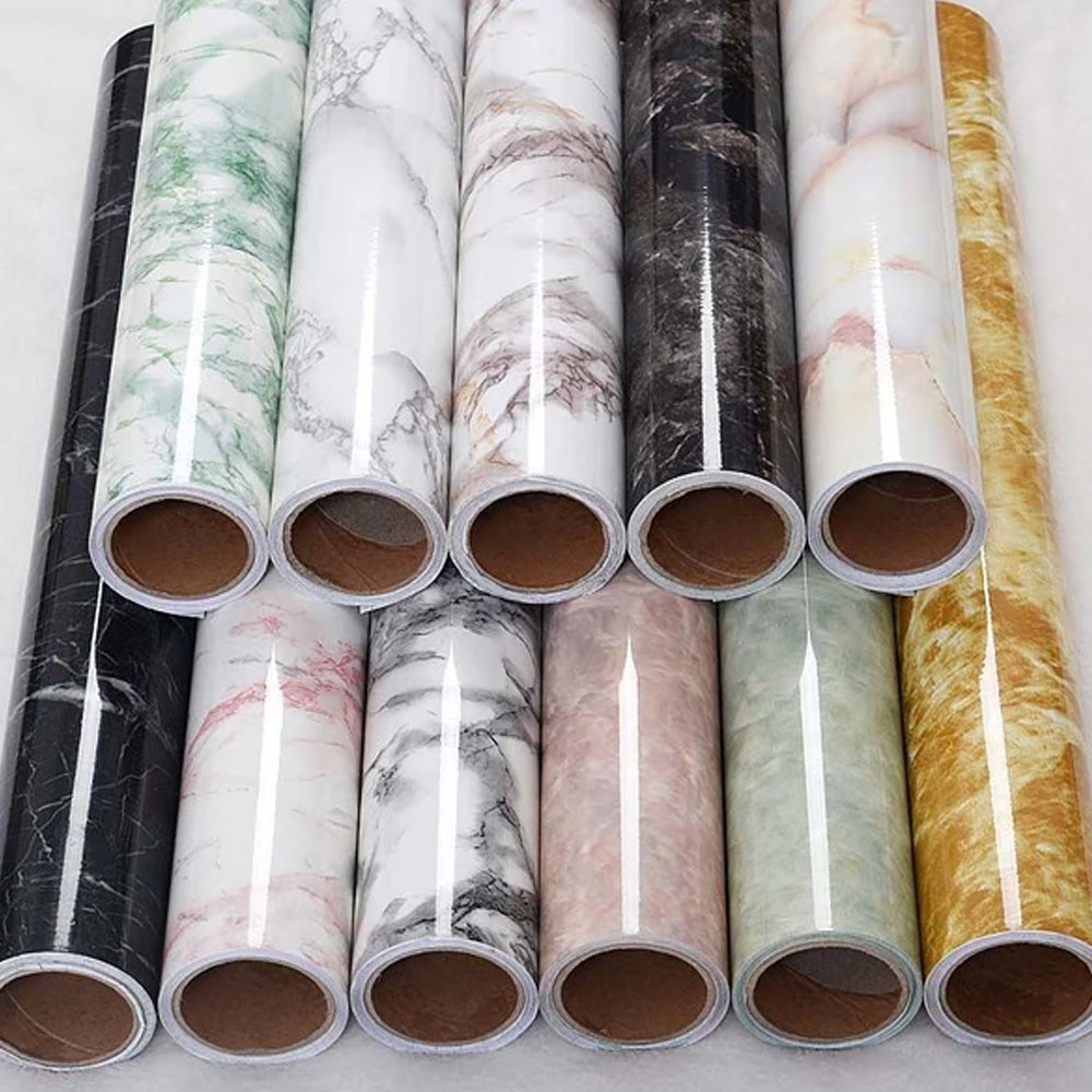 Self Adhesive Marble Sheet | Anti Oil & Heat Resistant (2ft x 6.5ft) - Armix Store