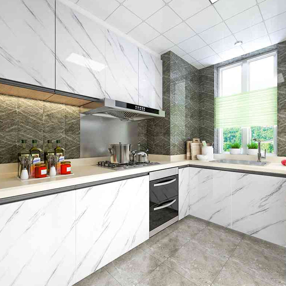 Self Adhesive Marble Sheet | Anti Oil & Heat Resistant (2ft x 6.5ft) - Armix Store