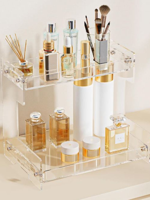 The Stylish Crowned Queen Cosmetic Organizer 👑 - Armix Store