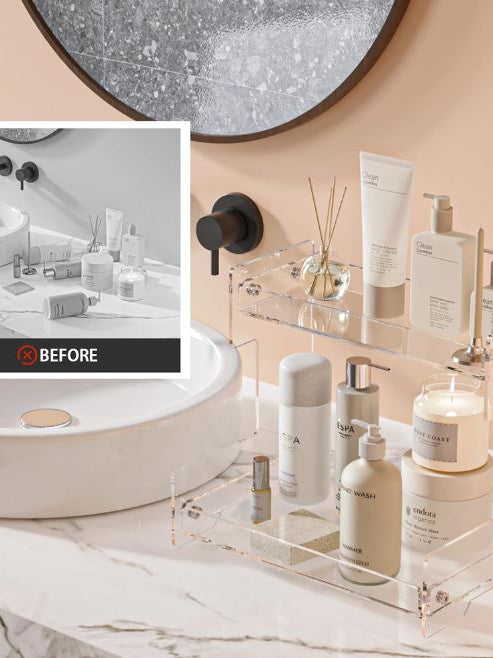 The Stylish Crowned Queen Cosmetic Organizer 👑 - Armix Store