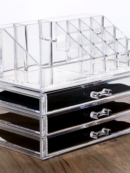 Cosmetic Make Up & Acrylic Jewelry Storage Organizer - Armix Store