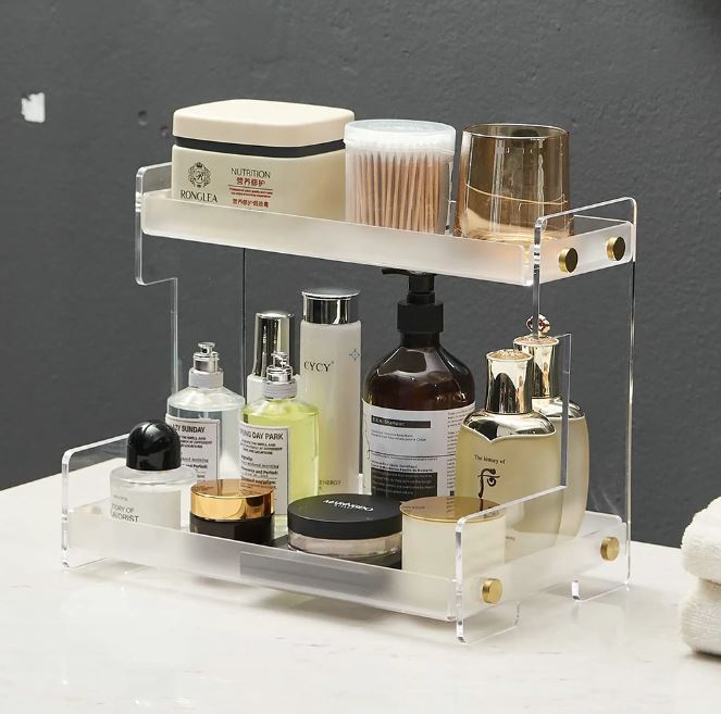 The Stylish Crowned Queen Cosmetic Organizer 👑 - Armix Store