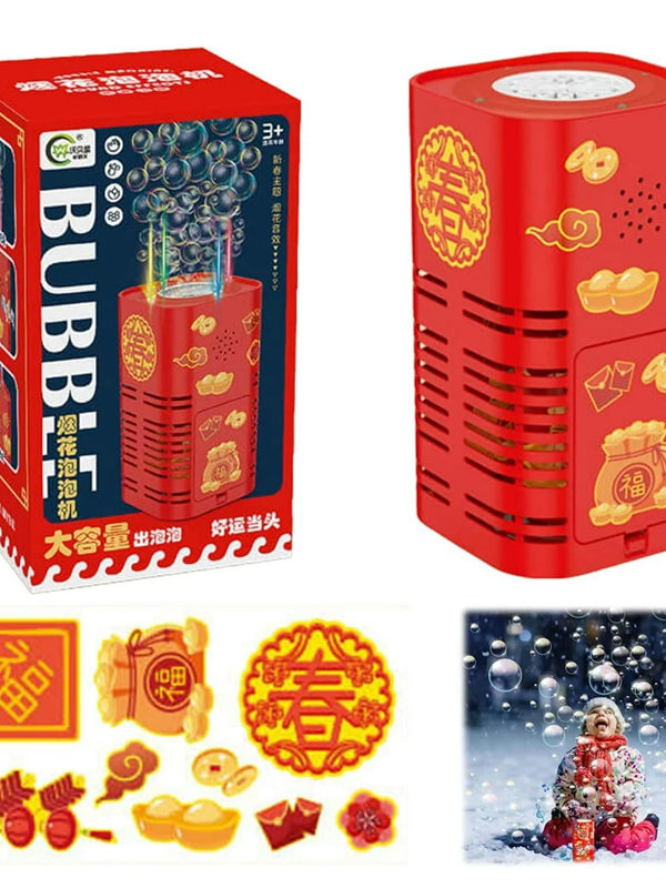 Automatic 20 Holes Fireworks Bubble Machine - Armix Store