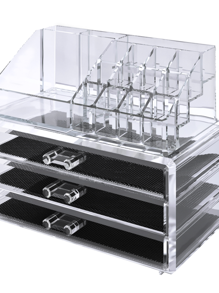 Cosmetic Make Up & Acrylic Jewelry Storage Organizer - Armix Store
