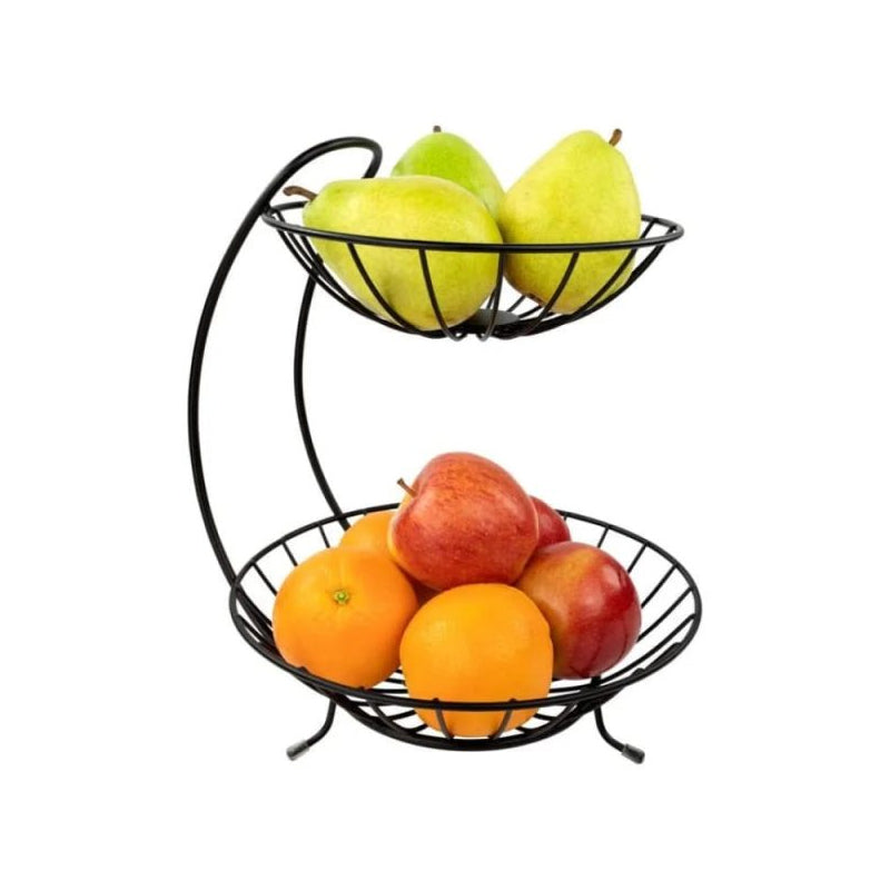 Stainless Steel High Quality Fruit & Vegetable Basket 2 Tier - Armix Store