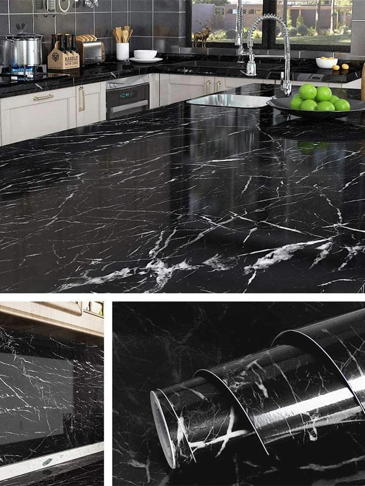 Self Adhesive Marble Sheet | Anti Oil & Heat Resistant (2ft x 6.5ft) - Armix Store