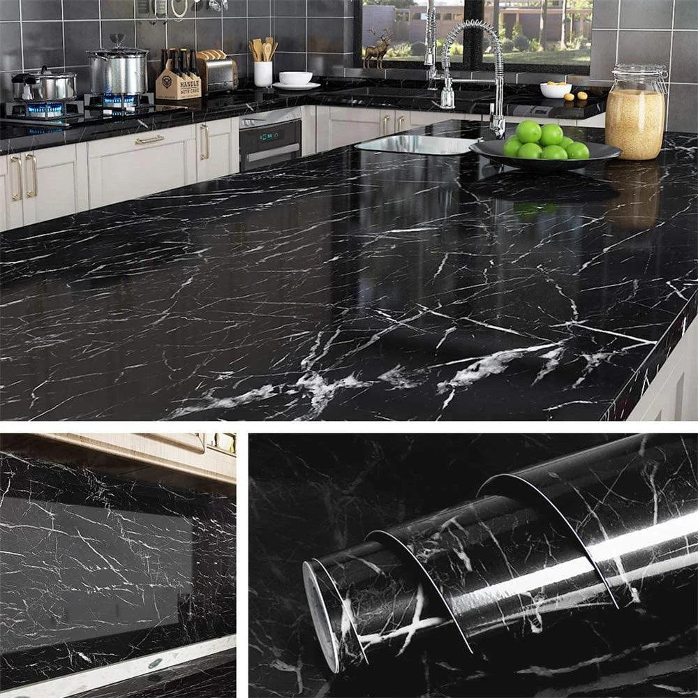 Self Adhesive Marble Sheet | Anti Oil & Heat Resistant (2ft x 6.5ft) - Armix Store