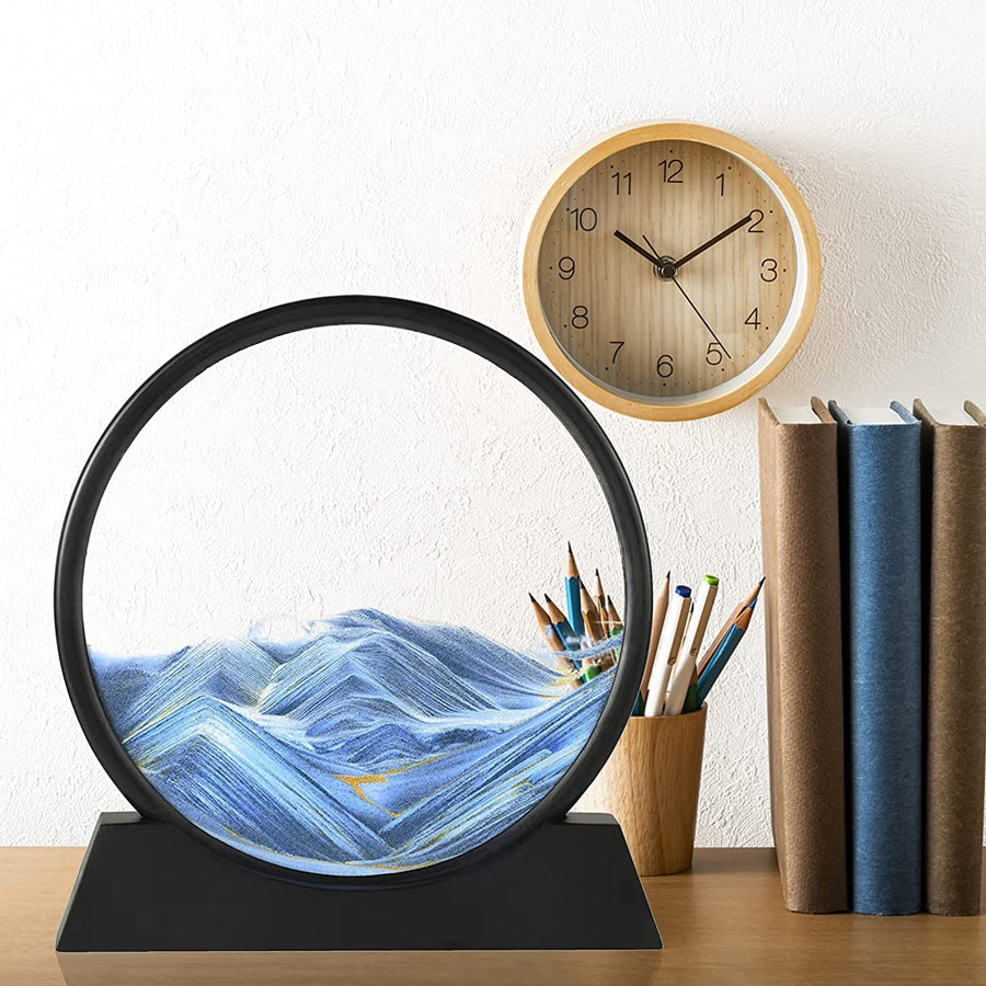Moving Sand Art Picture 3D Deep Sea Sandscape - Armix Store