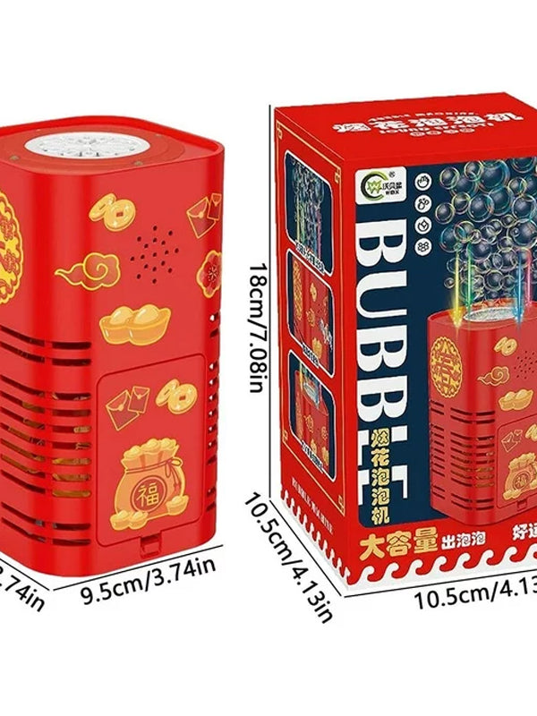 Automatic 20 Holes Fireworks Bubble Machine - Armix Store
