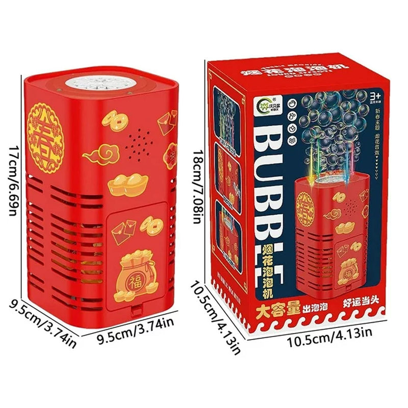 Automatic 20 Holes Fireworks Bubble Machine - Armix Store