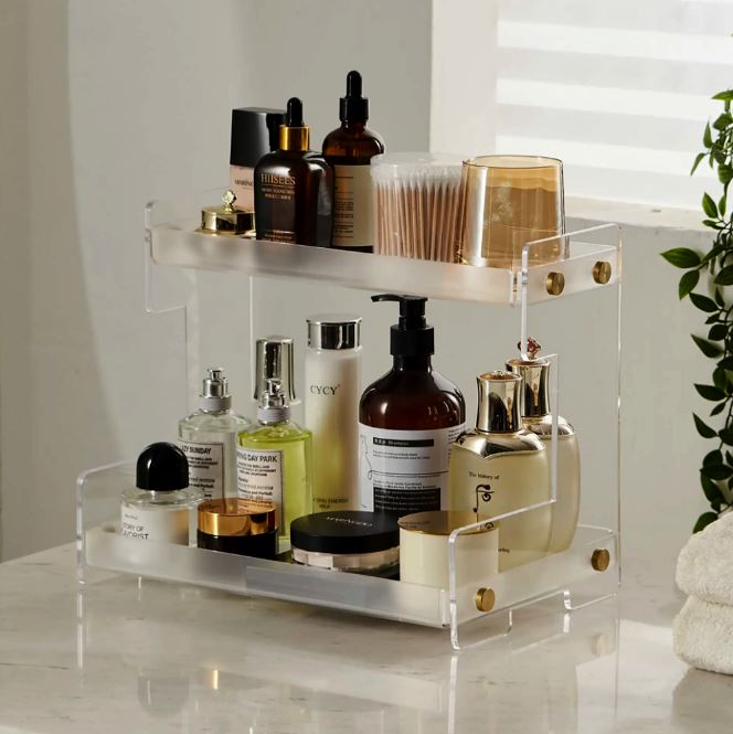 The Stylish Crowned Queen Cosmetic Organizer 👑 - Armix Store