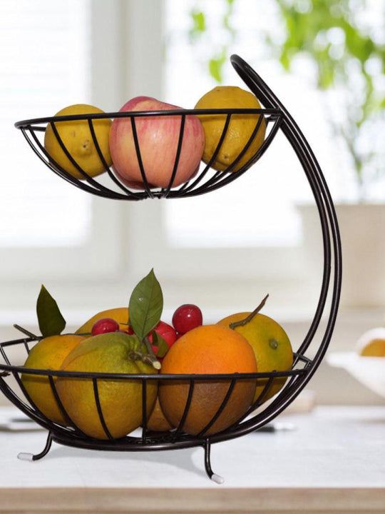 Stainless Steel High Quality Fruit & Vegetable Basket 2 Tier - Armix Store