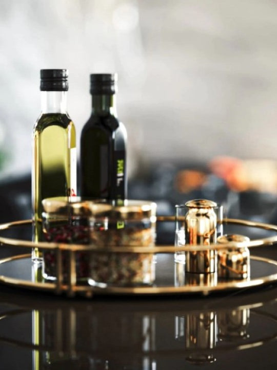 Round Makeup organizer cosmetic shelf - Armix Store