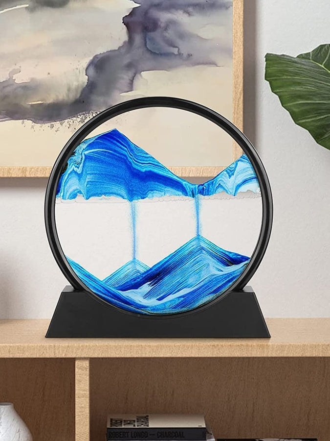 Moving Sand Art Picture 3D Deep Sea Sandscape - Armix Store