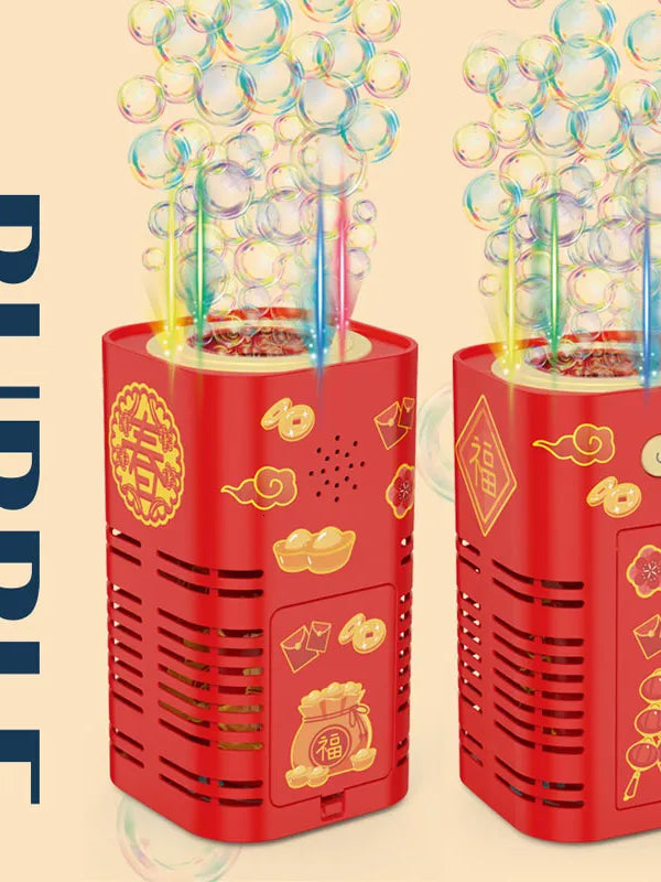 Automatic 20 Holes Fireworks Bubble Machine - Armix Store