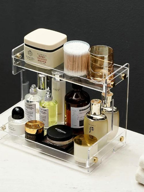 The Stylish Crowned Queen Cosmetic Organizer 👑 - Armix Store