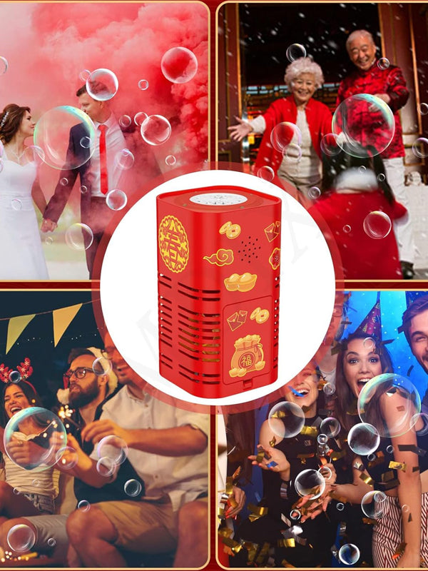 Automatic 20 Holes Fireworks Bubble Machine - Armix Store