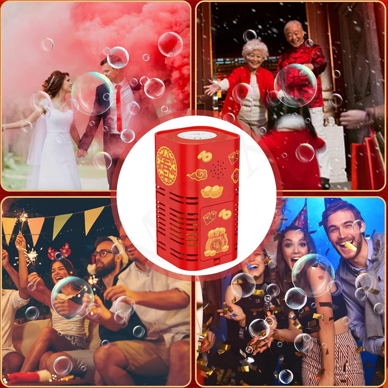 Automatic 20 Holes Fireworks Bubble Machine - Armix Store