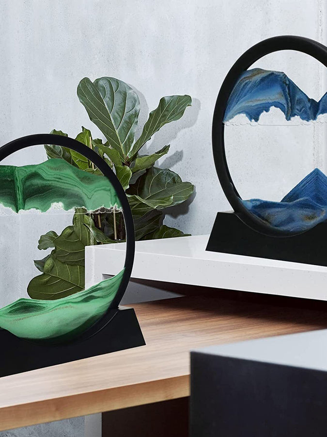 Moving Sand Art Picture 3D Deep Sea Sandscape - Armix Store