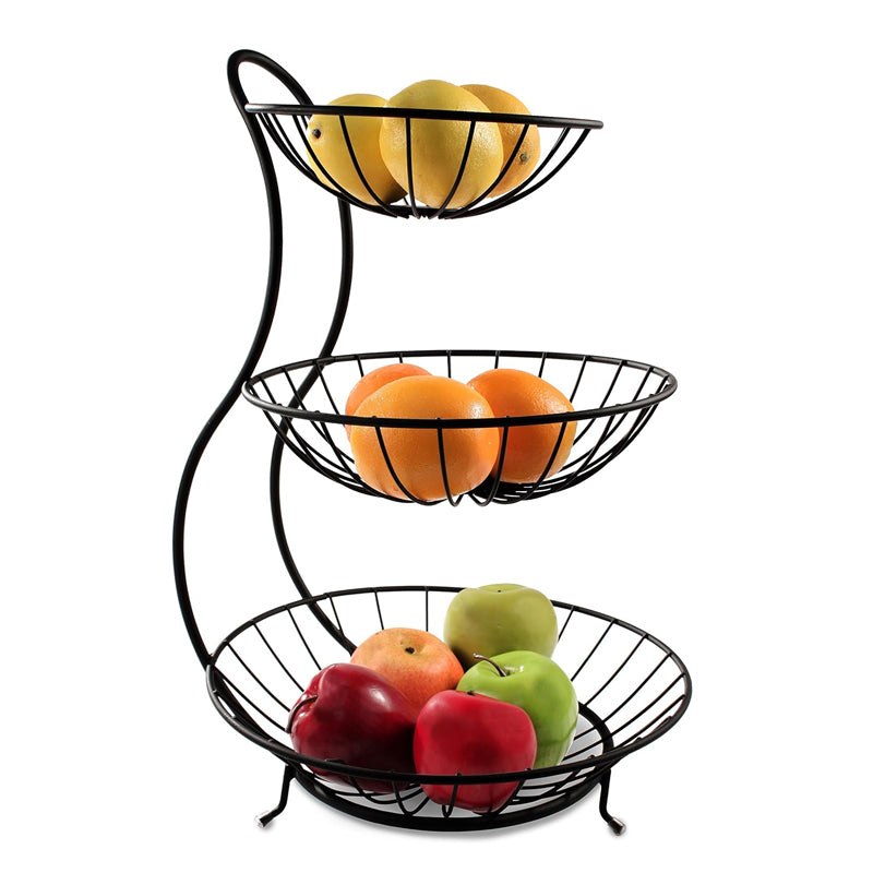 Stainless Steel High Quality Fruit & Vegetable Basket 3 Tier - Armix Store