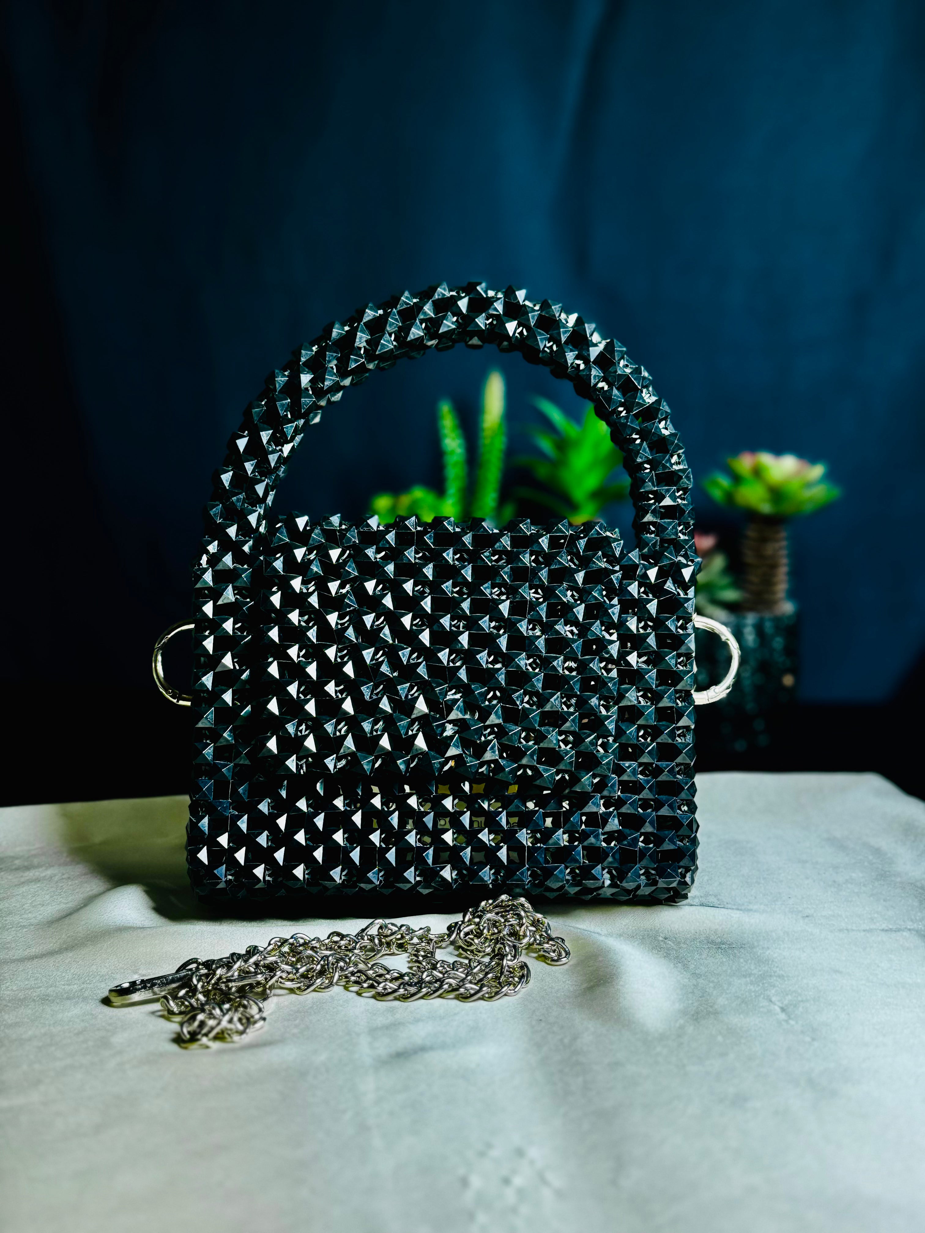 SQUARE STONE HANDMADE BAG - Armix Store