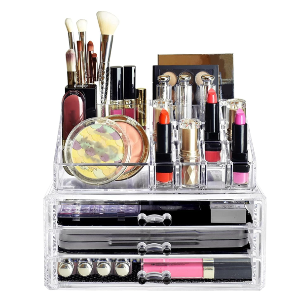 Cosmetic Make Up & Acrylic Jewelry Storage Organizer - Armix Store