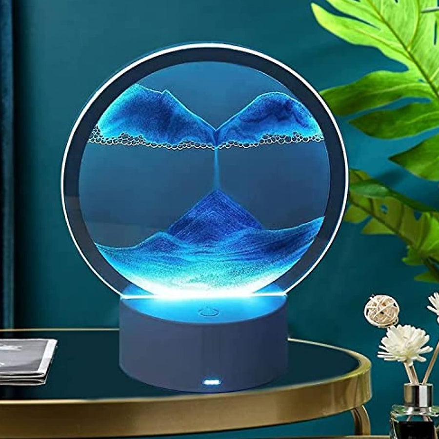 Nordic™ 3D Sand Art Lamp With 7 RGB Night Lights - Armix Store 