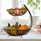 Stainless Steel High Quality Fruit & Vegetable Basket 2 Tier - Armix Store 