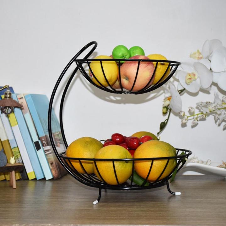 Stainless Steel High Quality Fruit & Vegetable Basket 2 Tier - Armix Store 