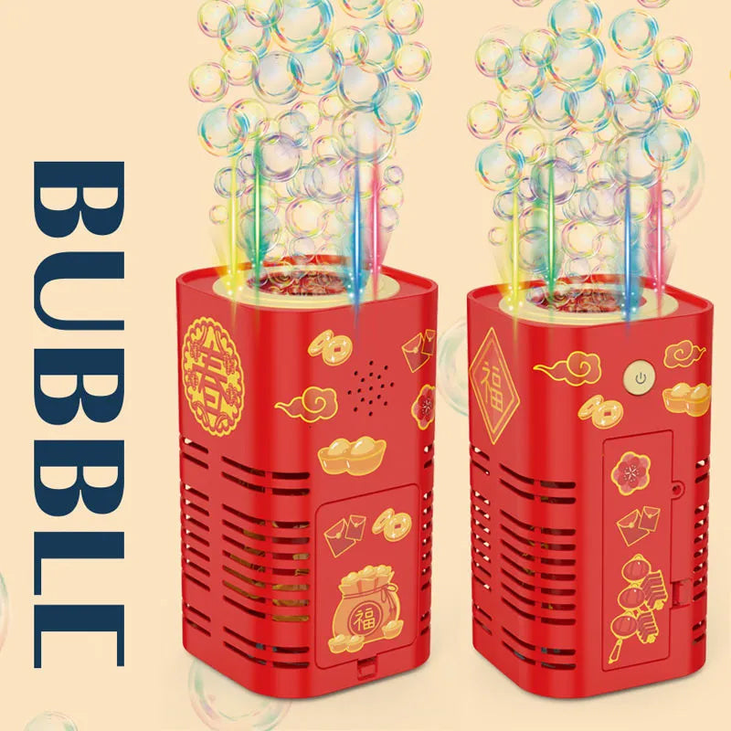 Automatic 20 Holes Fireworks Bubble Machine - Armix Store 