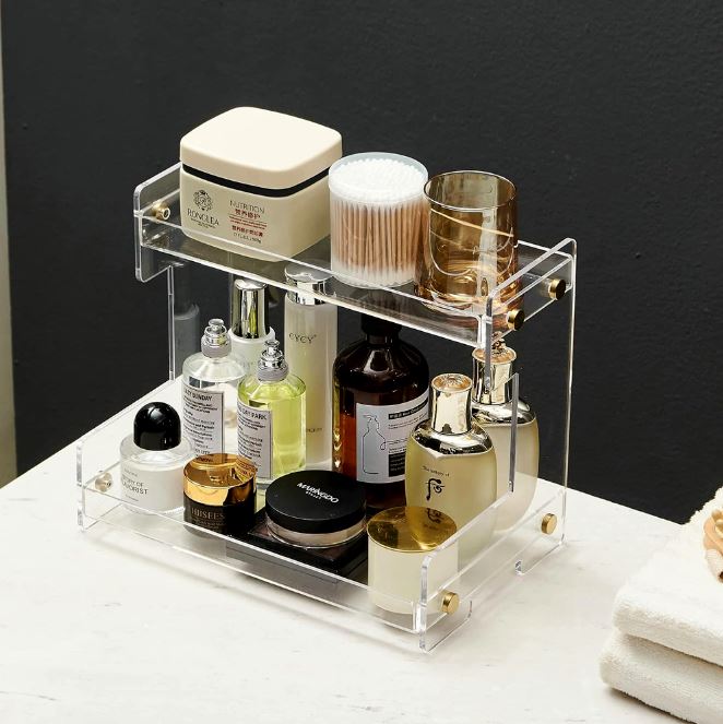 The Stylish Crowned Queen Cosmetic Organizer 👑 - Armix Store 