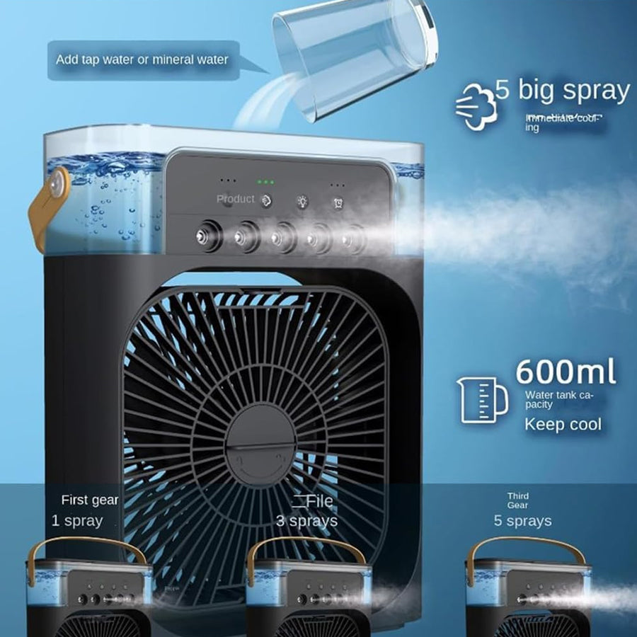 CoolBreeze™ Portable Air Conditioning Fan - Armix Store 