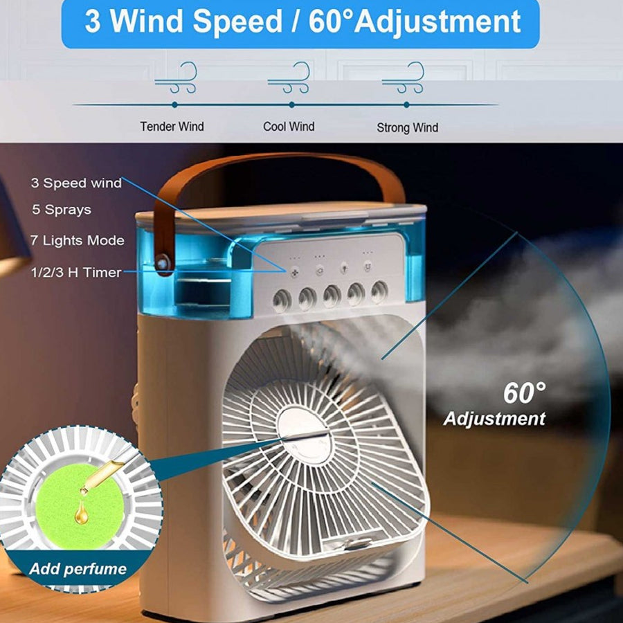 CoolBreeze™ Portable Air Conditioning Fan - Armix Store 