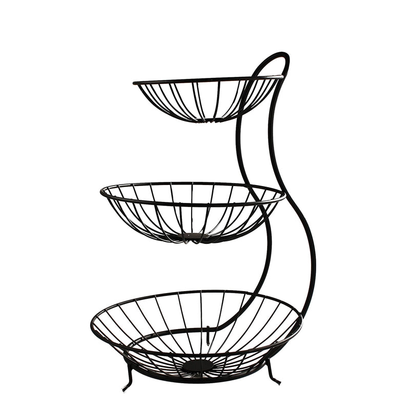 Stainless Steel High Quality Fruit & Vegetable Basket 3 Tier - Armix Store 