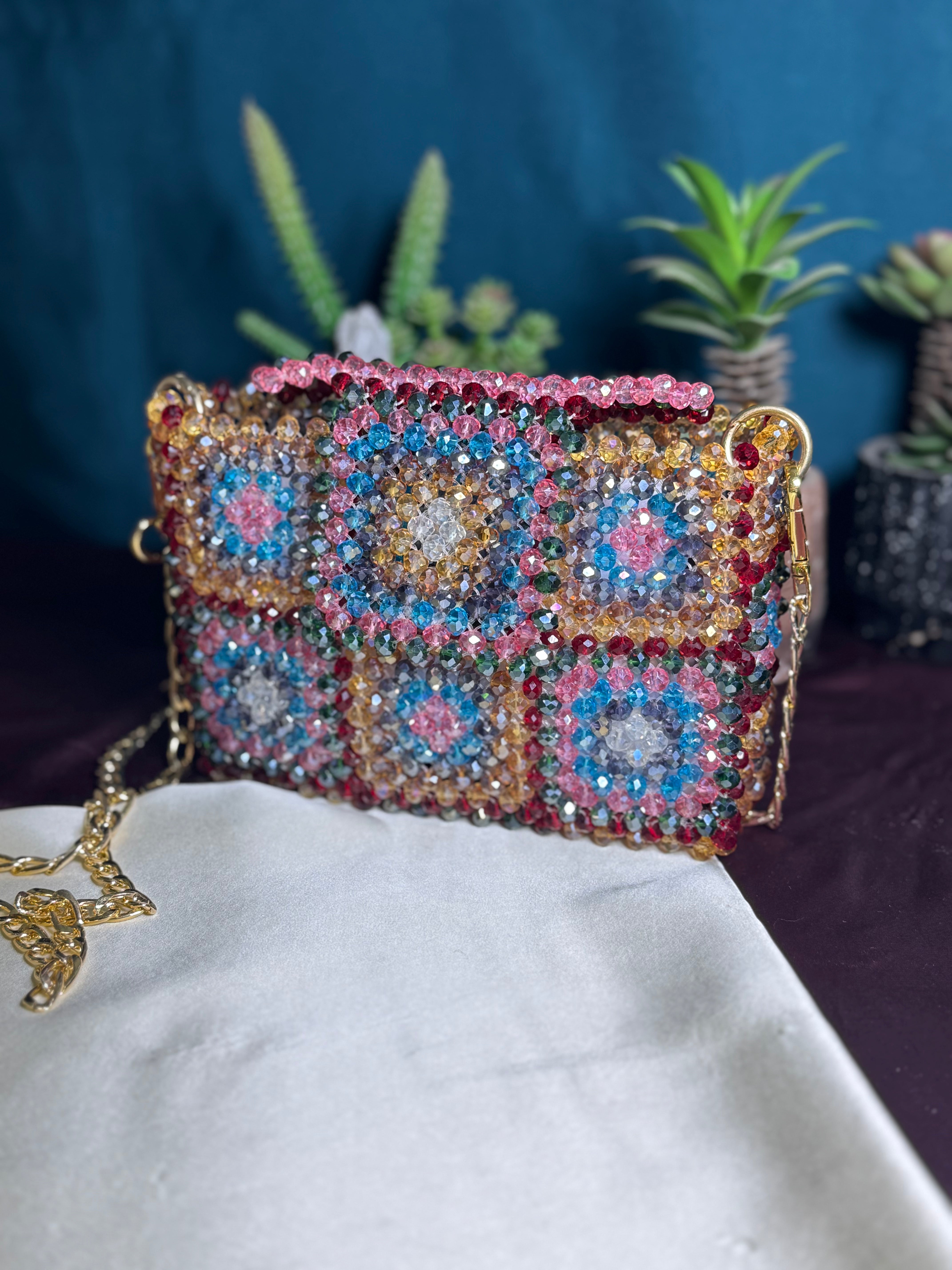 CAPPADOCIA BAG CRYSTAL STONE HANDMADE BAG - Armix Store 