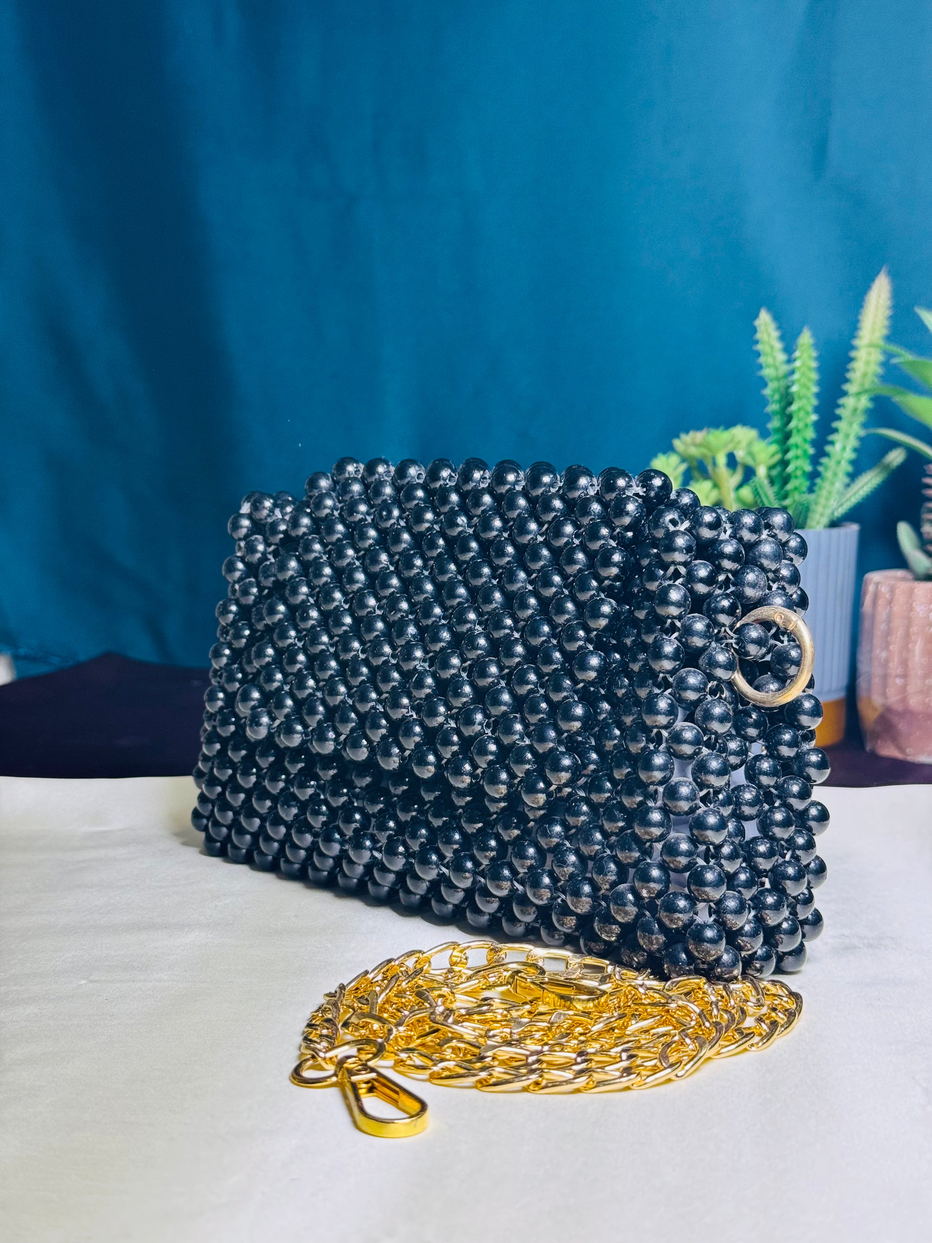 RAI STONE CRYSTAL STONE HANDMADE BAG - Armix Store 